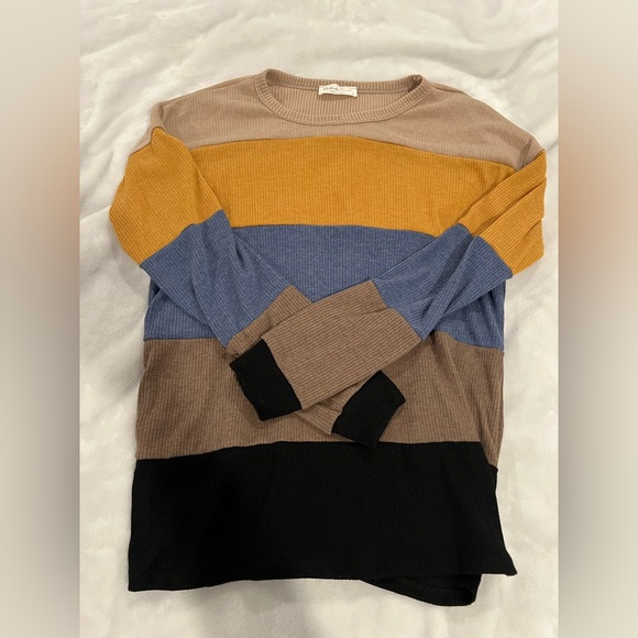 Colorblock Sweater top - Picture 1 of 1